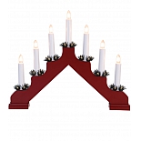 Рождественская горка светильник на 7 лампочек (красный) ADA, 286-15