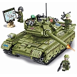 Игровой набор конструктор Sembo Танк Тип 59, 105682, 812 шт.